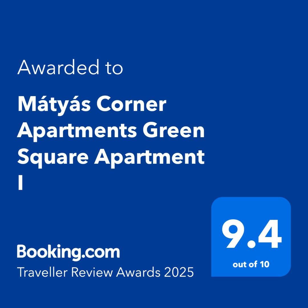 Matyas Corner Apartments Green Square Apartment I Будапешт Екстер'єр фото